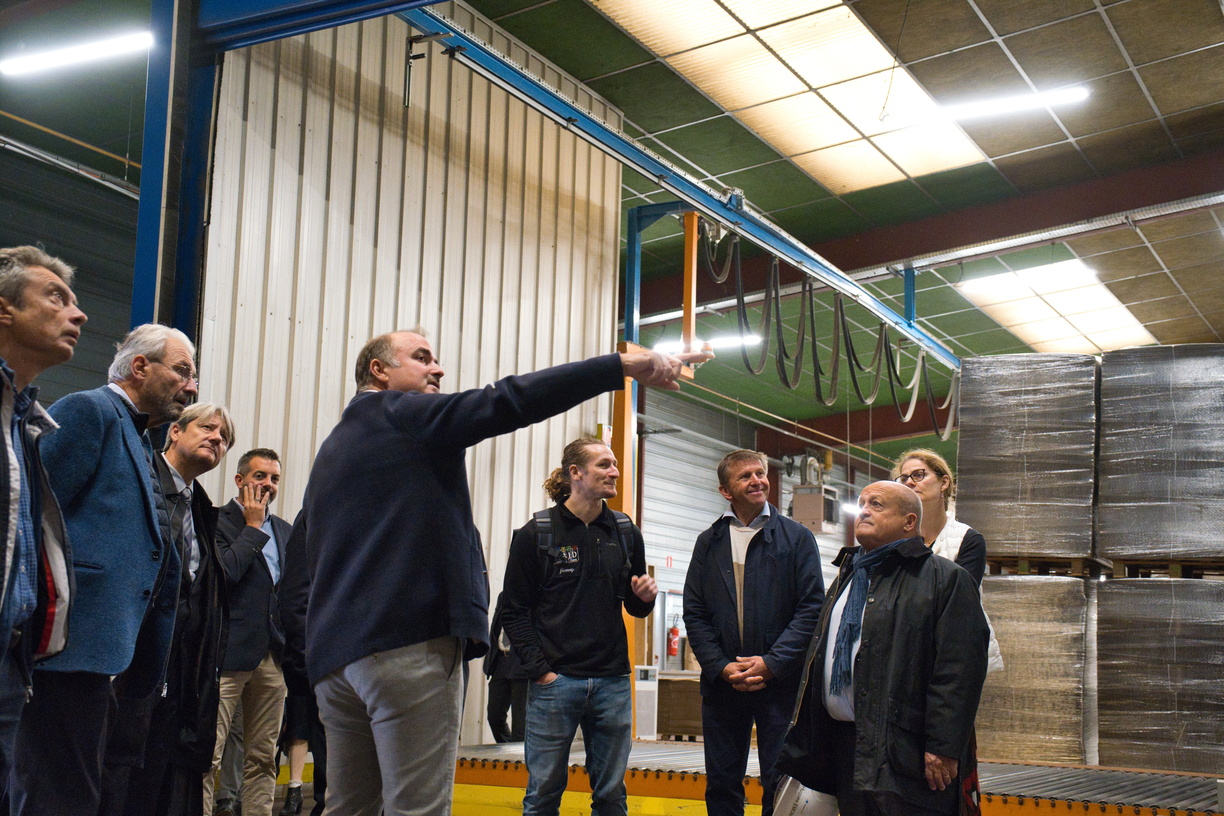 Rebond industriel : visite de l'entreprise Duthoit