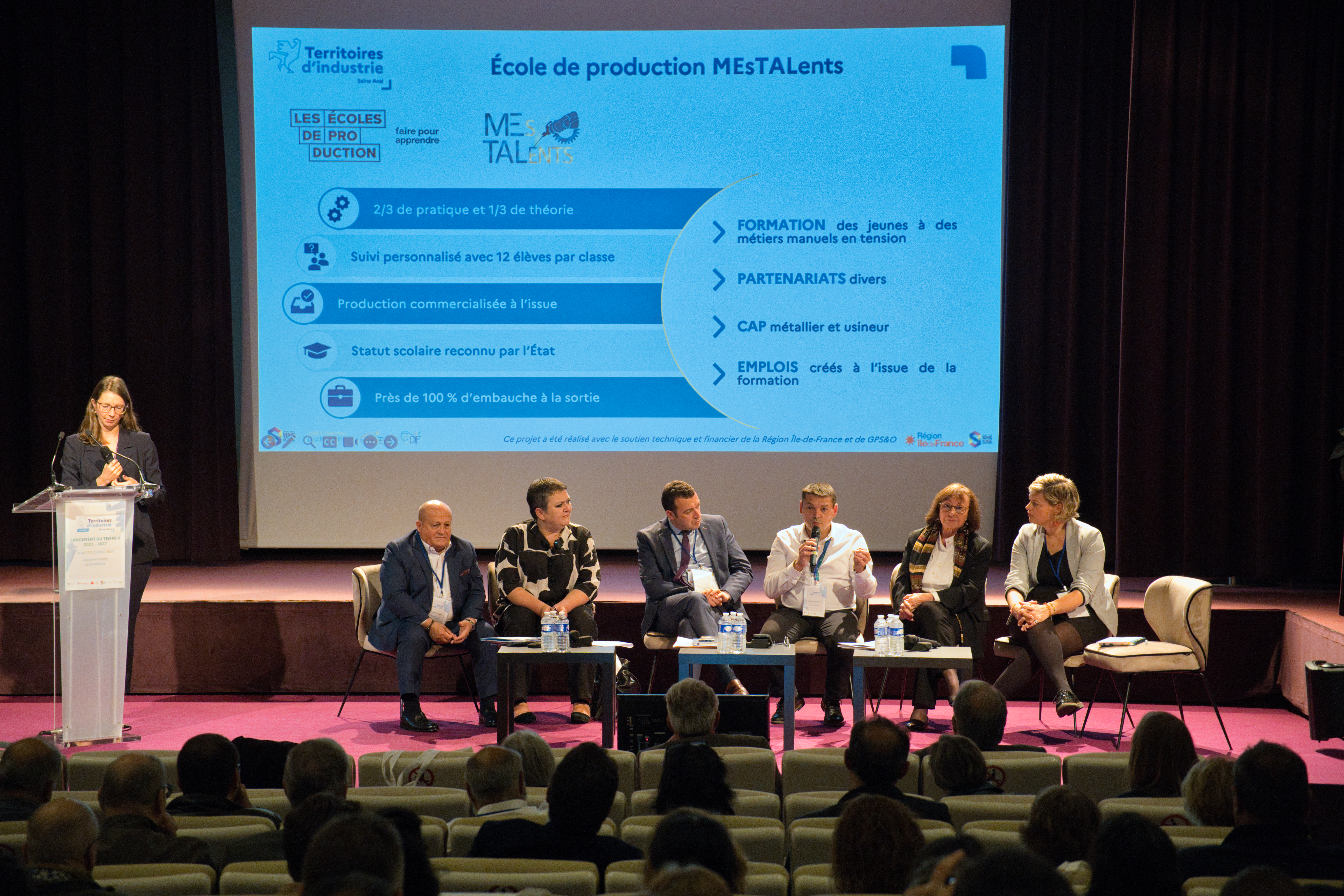 Lancement du Temps II du programme Territoires d’industrie Seine Aval