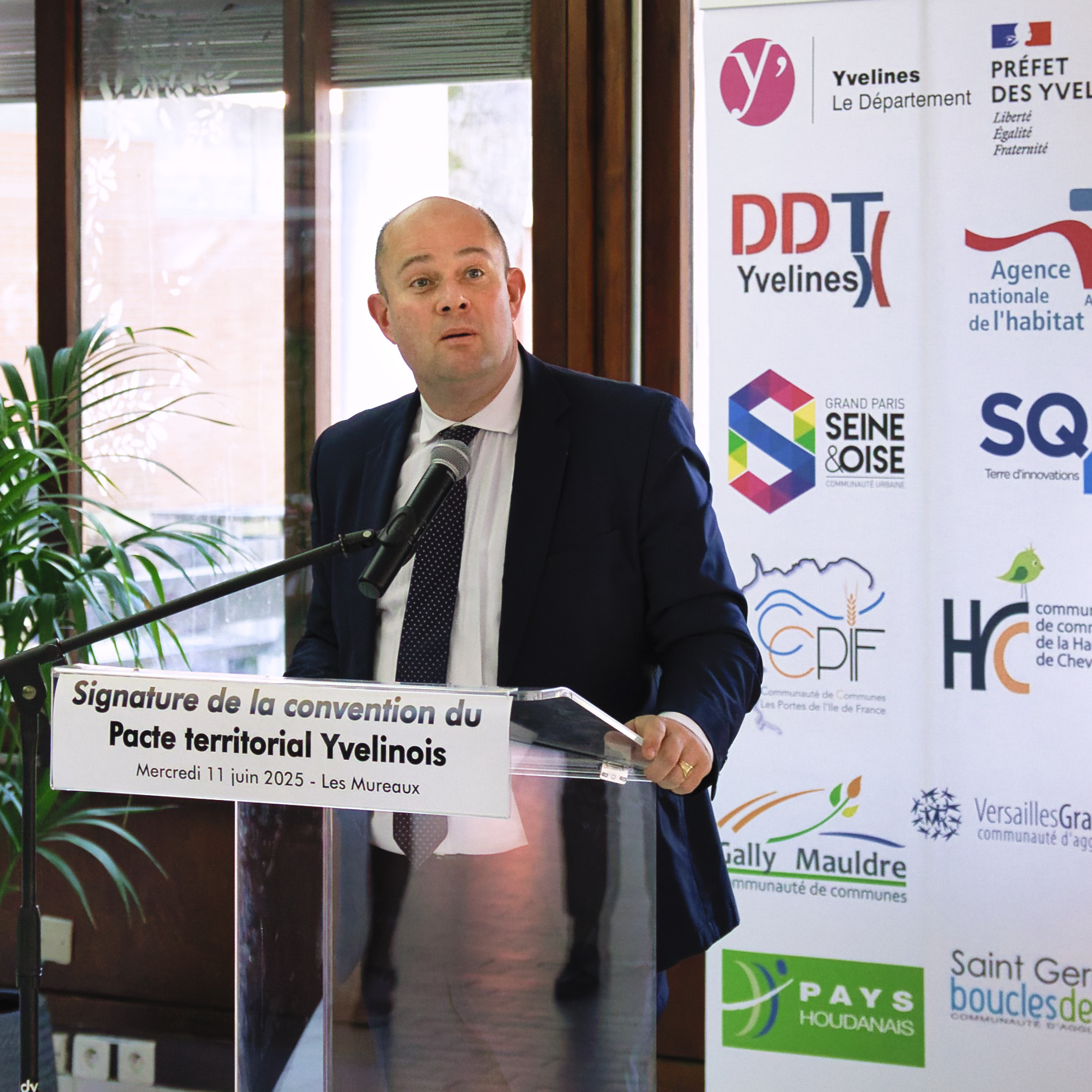 Signature du Pacte territorial France Rénov’ Yvelinois 2025-2027