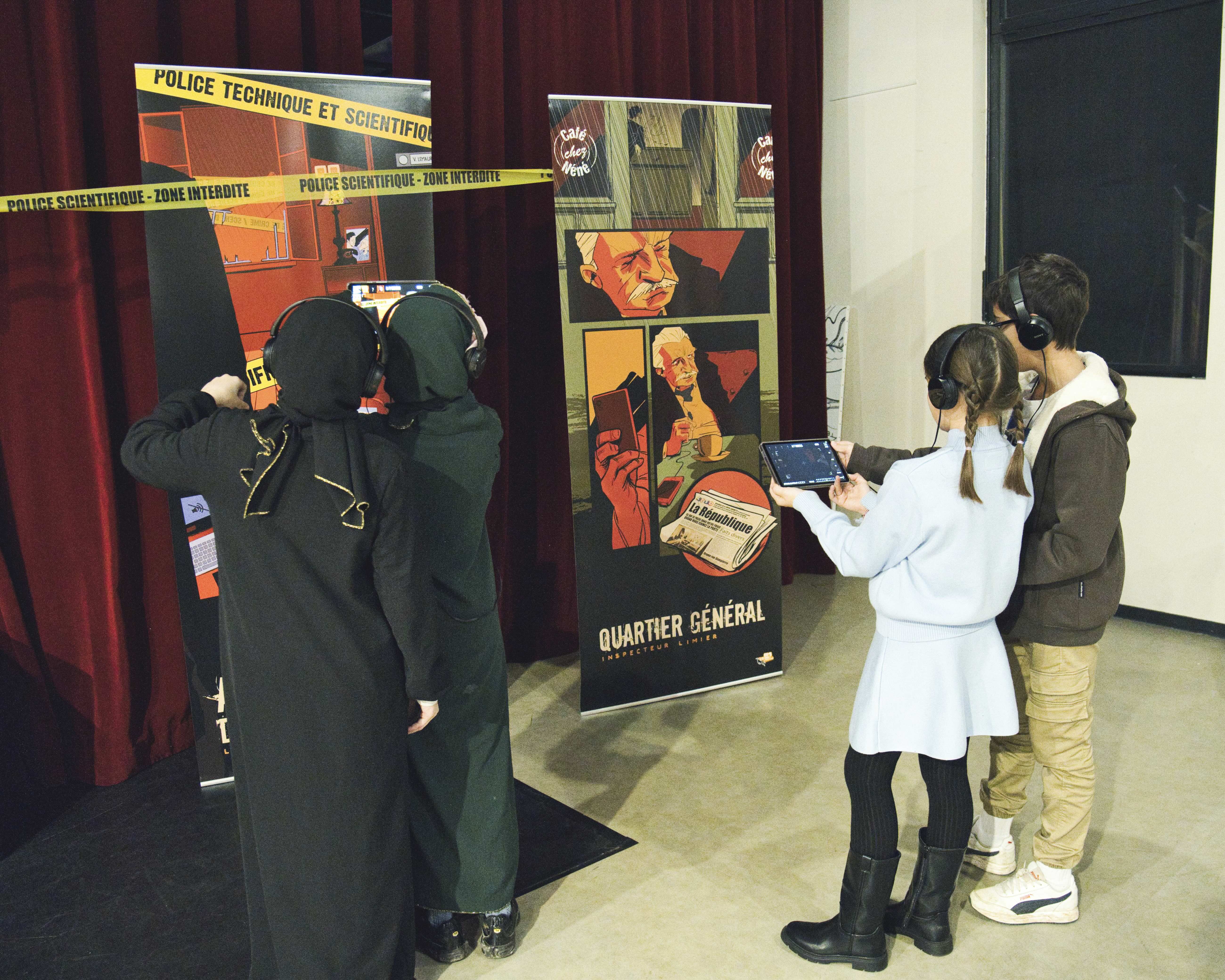 Exposition interactive "Qui a tué Lemaure ?"