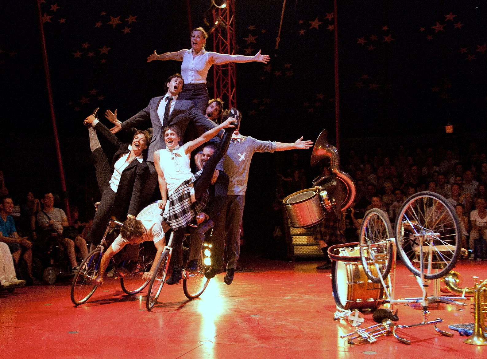 Trois représentations du spectacle de cirque « Maintenant ou jamais » sont programmées (©VBerthePommery)