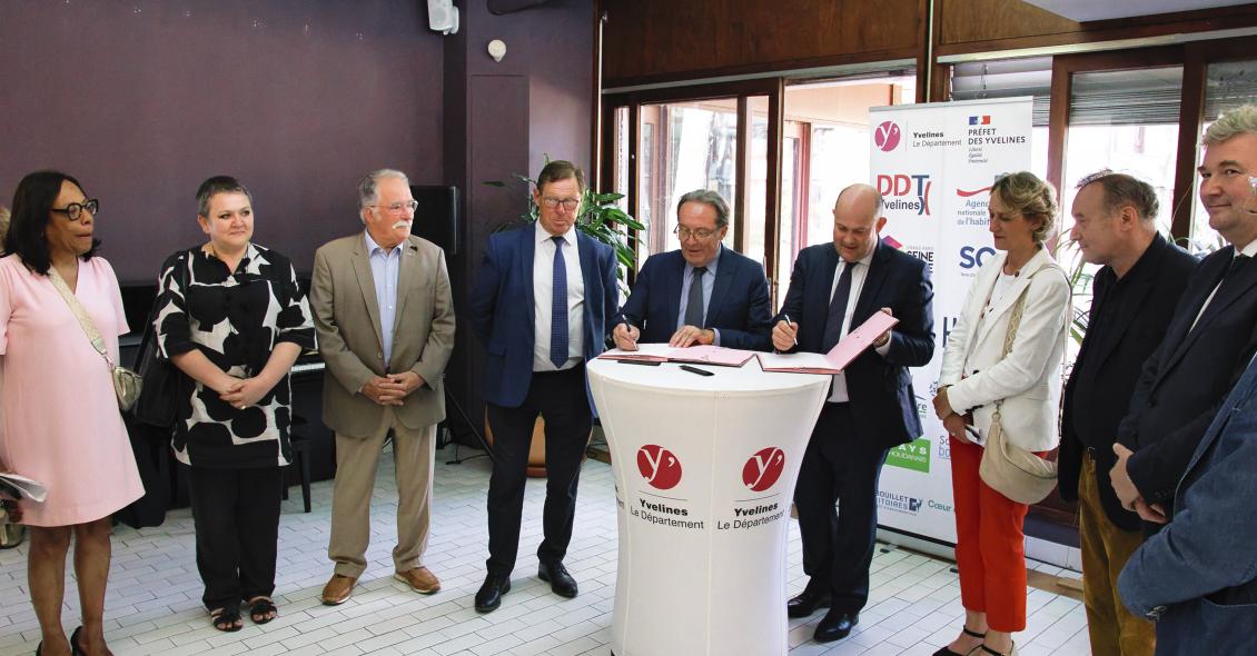 Signature du Pacte territorial France Rénov’ Yvelinois 2025-2027