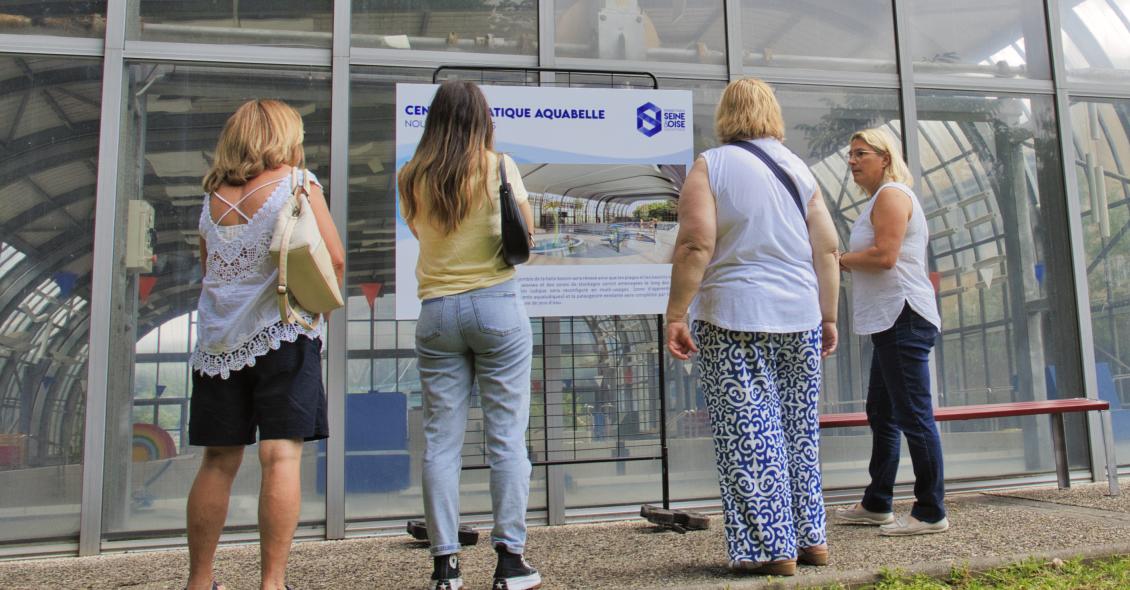 Visite du chantier Aquabelle