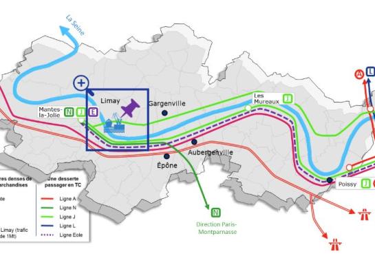 Carte PAE Limay Hauts-Reposoirs