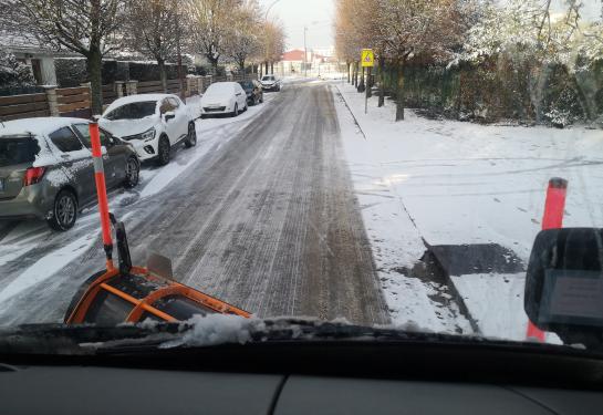 Opération de déneigement - Janvier 2024