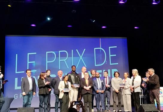 remise des PRIX DE L ENTREPRENEUR 2025