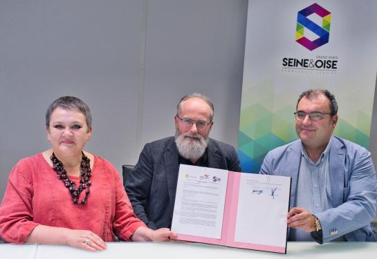 Partenariat entre GPS&O, le CODEV et CY Cergy Paris Université