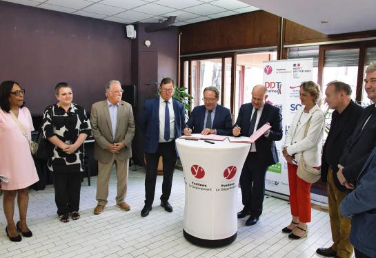 Signature du Pacte territorial France Rénov’ Yvelinois 2025-2027