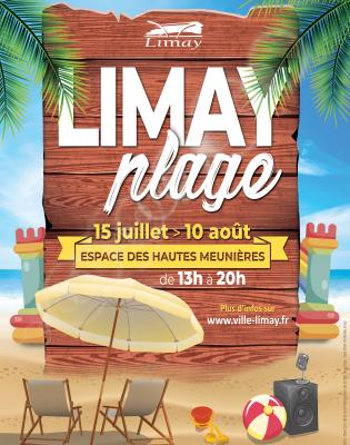 Affiche Limay Plage