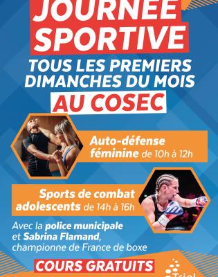 Affiche journée sportive