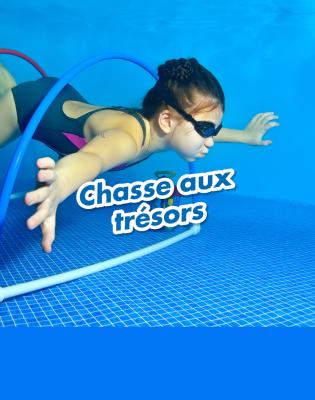 Activités des piscines : chasse au trésor