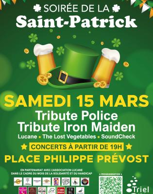 Affiche Saint-Patrick 2025