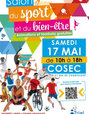 Affiche salon du sport 2025