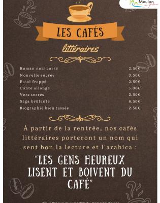 Les Gens Heureux Lisent et Boivent du Café