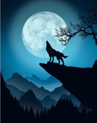 Illustration d'un loups-graou