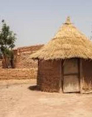 Photo d'une habitation africaine