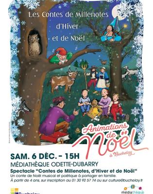 Illustration de l'affiche du spectacle de Noël