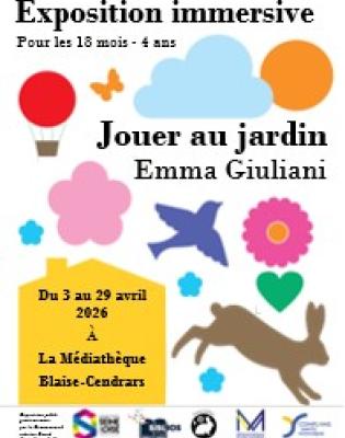 Entrez dans l'univers d’Emma Giuliani en découvrant grandeur nature l’album Un autre jardin avec cette exposition immersive 