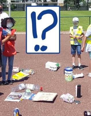 La chasse aux déchets et la course au tri