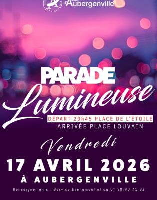 Parade lumineuse 2026