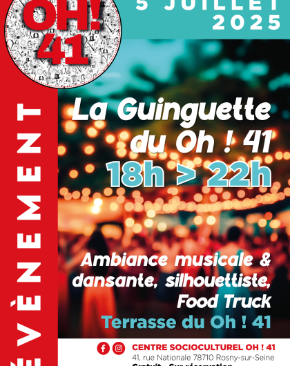 Guinguette Oh ! 41 2025