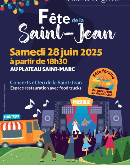 Affiche de la Saint-Jean 2025