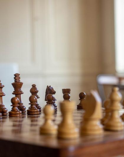 Illustration d'un jeu d'échecs