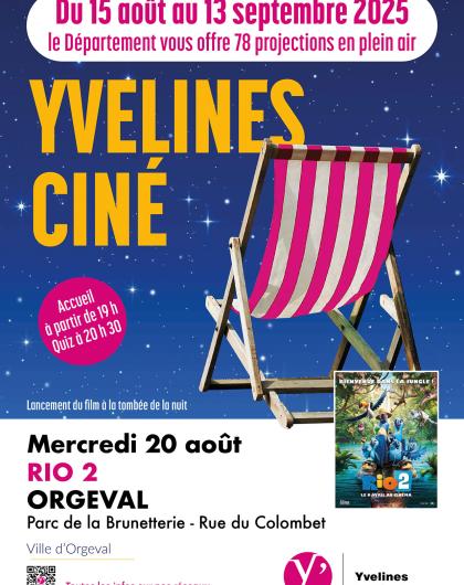 Affiche ciné plein air Rio 2