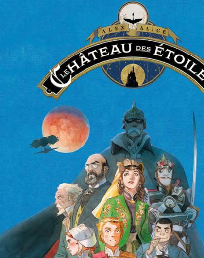 Illustration de la couverture de la BD Le château des Etoiles