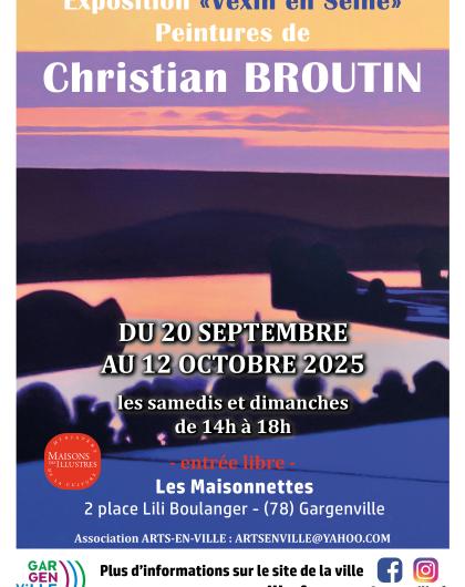 Affiche Christian Broutin