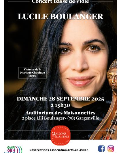 Affiche Lucile Boulanger 