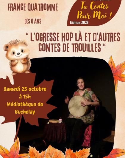 Affiche du spectacle de France Quatromme (illustrative)