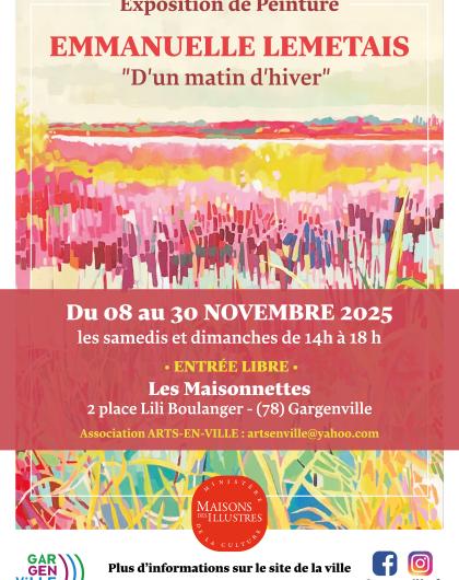 Affiche Emmanuelle Lemétais