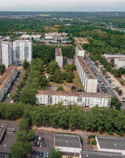 Mantes la Jolie - quartier Val Fourré