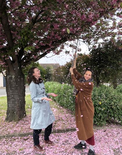 Le Figuier (Takia et Colette) / Cie 411 Pierres / ©DR