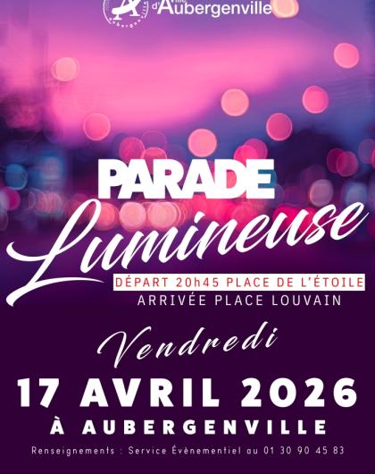 Parade lumineuse 2026