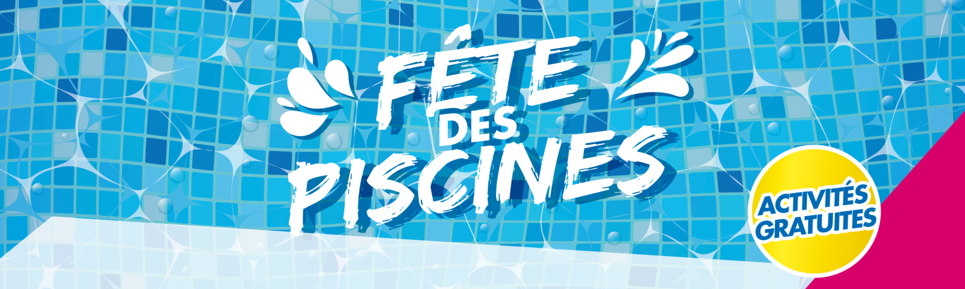 Fête des piscines : activités gratuites