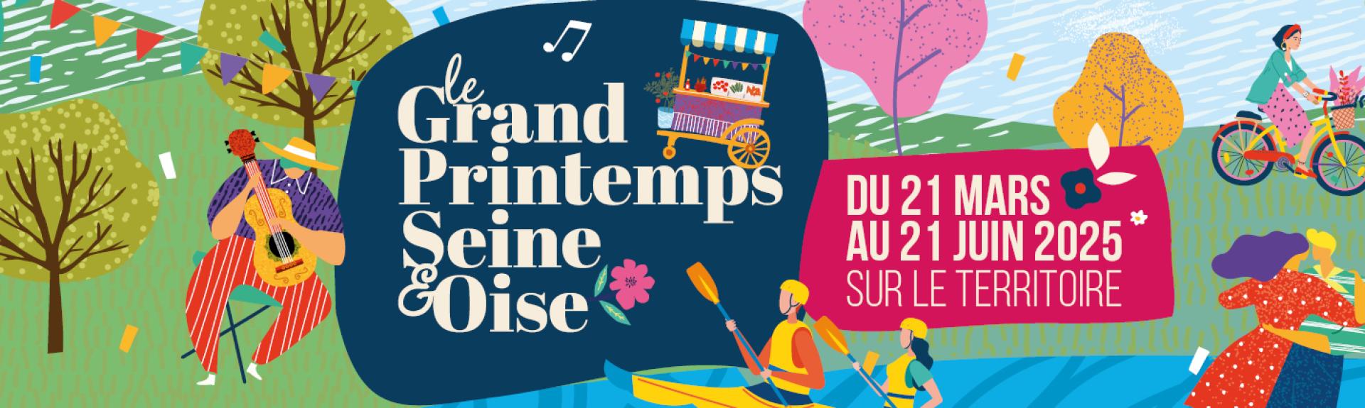 Bandeau festival Grand Printemps Seine & Oise