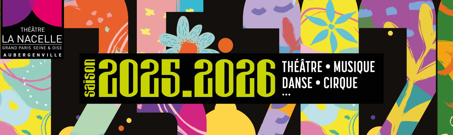 Programme du Théâtre de la Nacelle 2025-2026