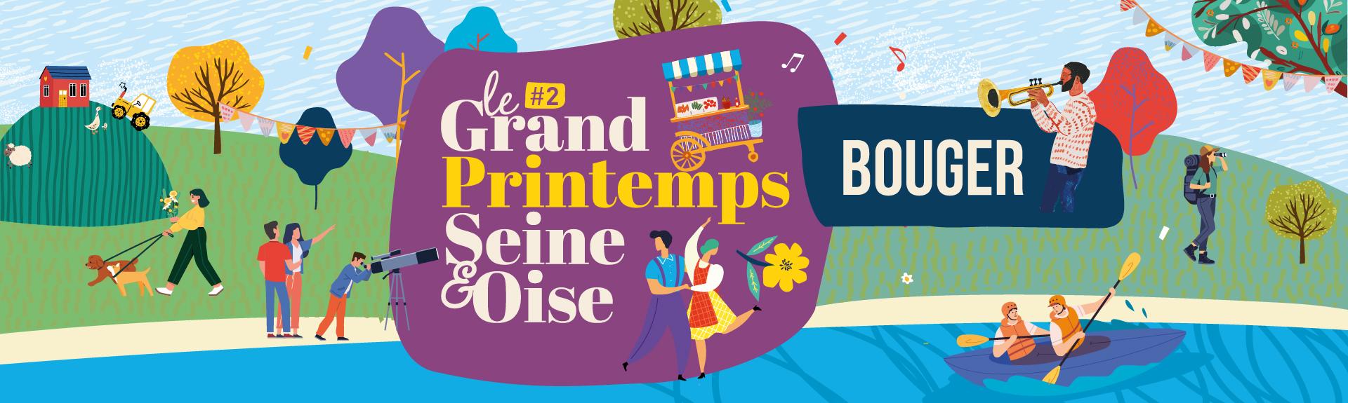 Visuel Grand Printemps Seine & Oise - Catégorie Bouger