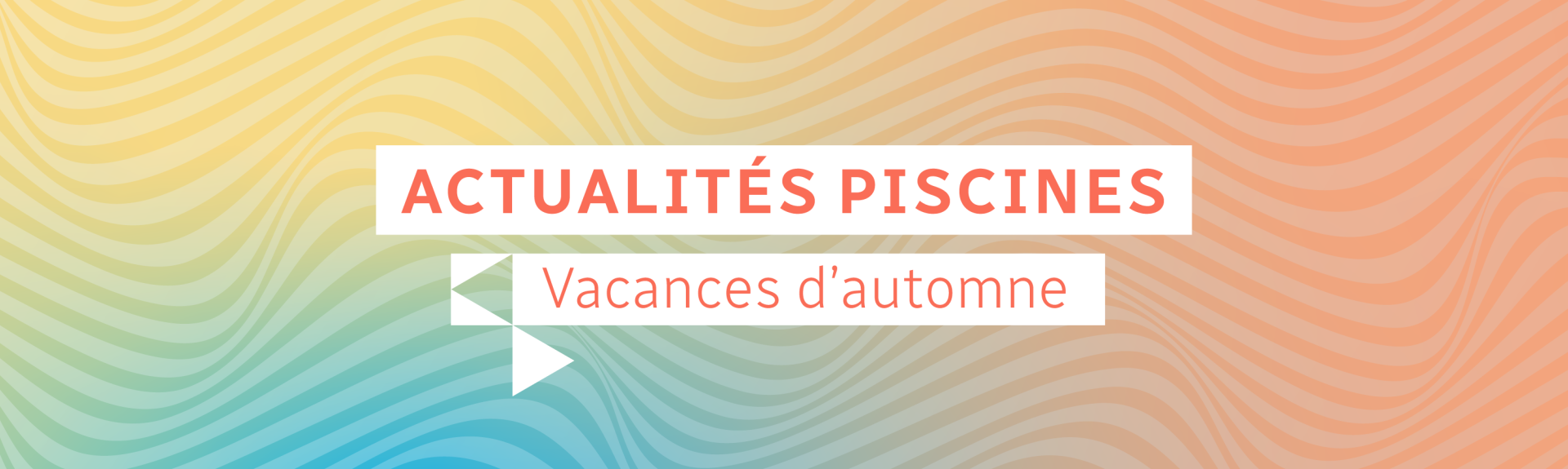Vacances d'automne : activités des piscines