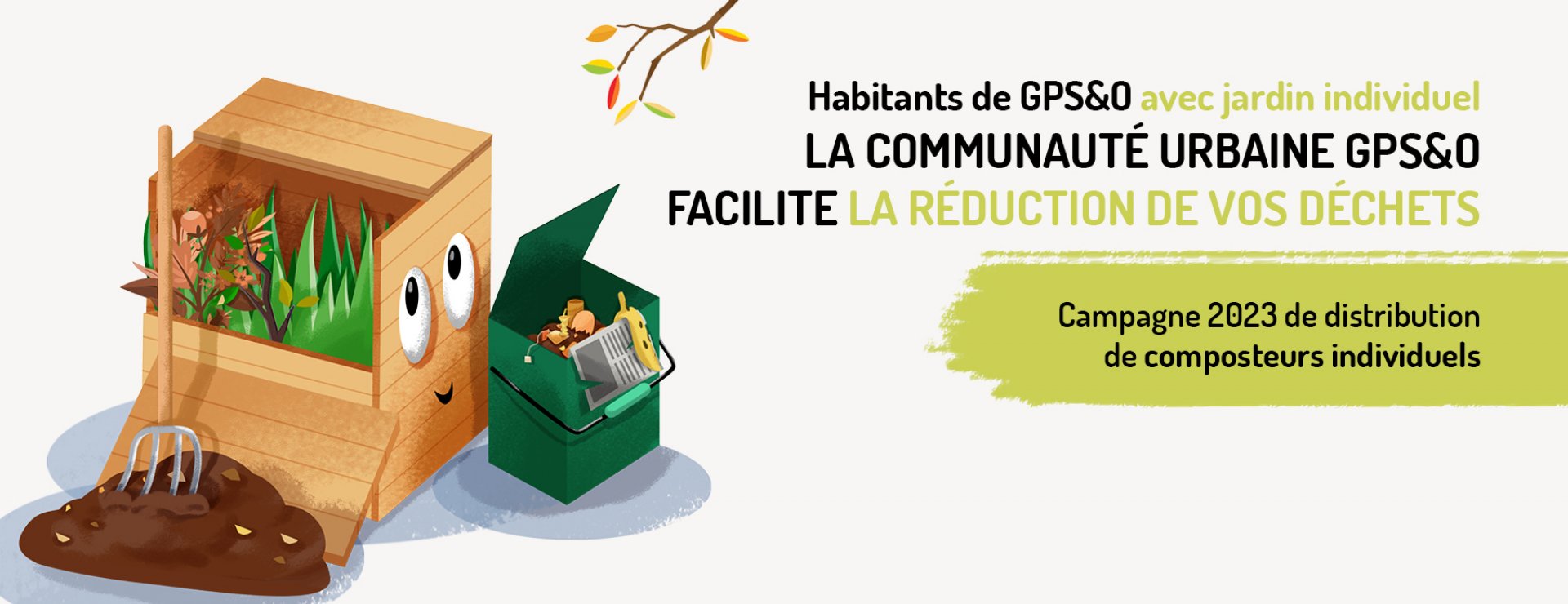 Campagne 2023 distribution de composteurs individuels - GPSEO