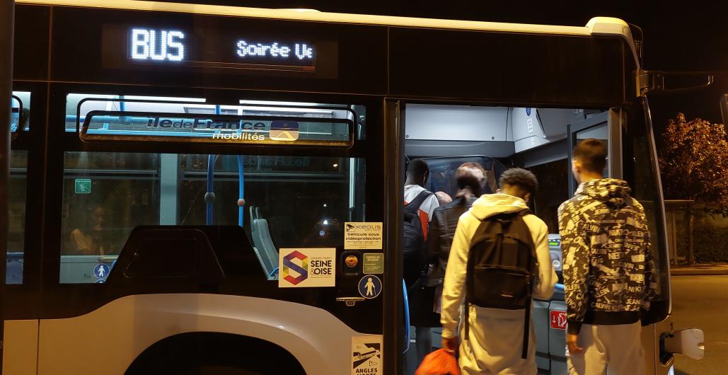 Bus soirée à Vernouillet - sept 2021