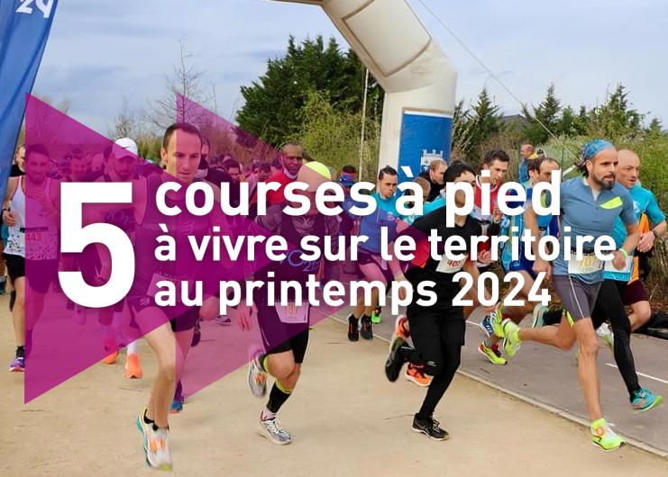 5 courses à pied à vivre sur le territoire au printemps 2024