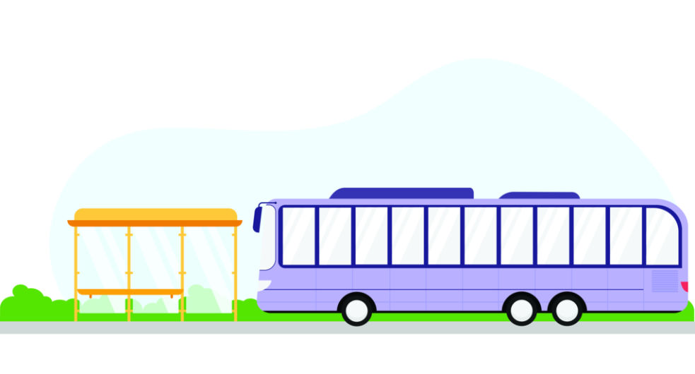 illustration bus scolaire