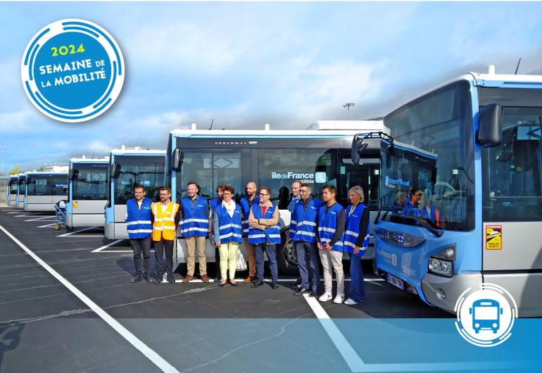 Visite du centre bus d'Ecquevilly