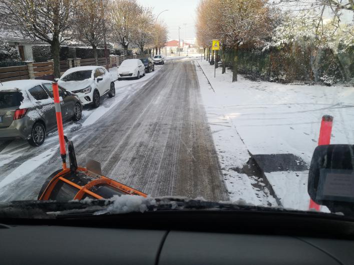 Opération de déneigement - Janvier 2024