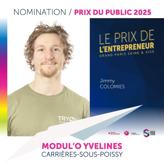 MODUL'O Yvelines -Prix de l'entrepreneur -Nomination vote du public