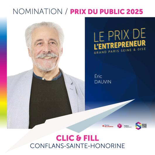 Clic & Fill- Prix de l'entrepreneur- Nomination prix du public