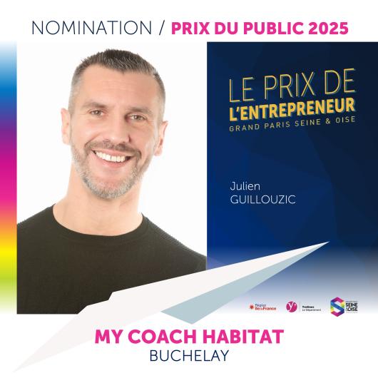 My coach habitat- PRIX ENTREPRENEUR- Nomination prix du public